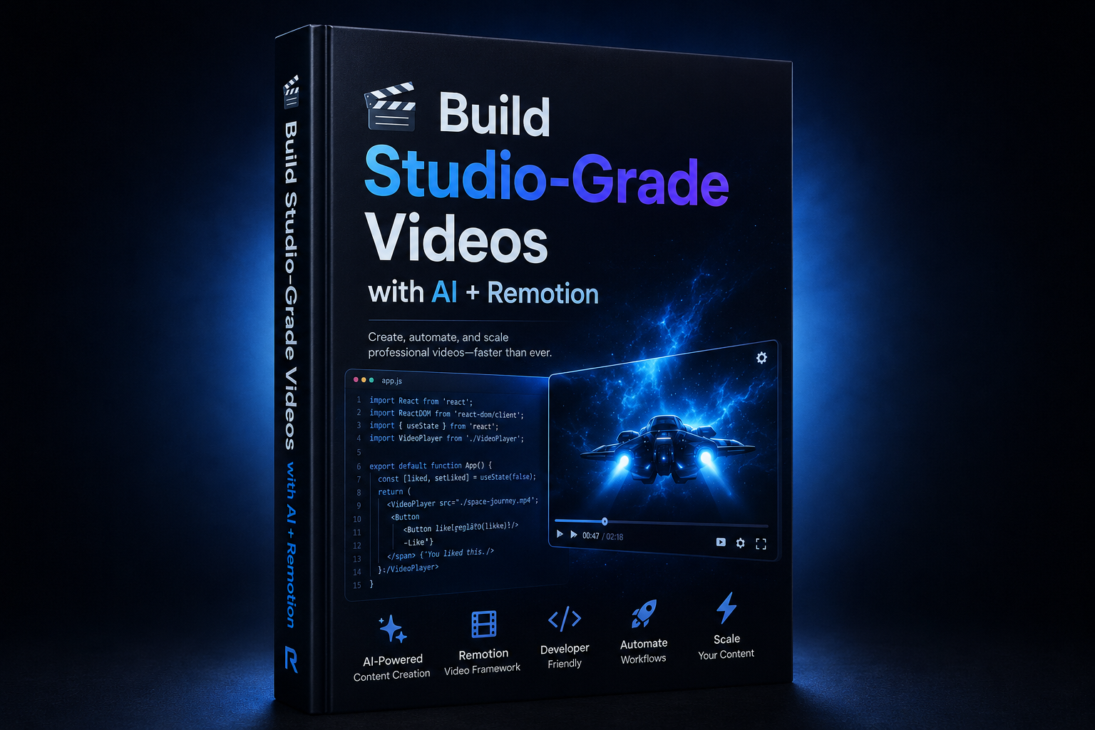 Cover for Build Studio-Grade Videos with AI + Remotion